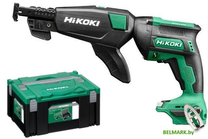 Шуруповерт для гипсокартона Hikoki W18DA W3 (без АКБ, кейс) - фото