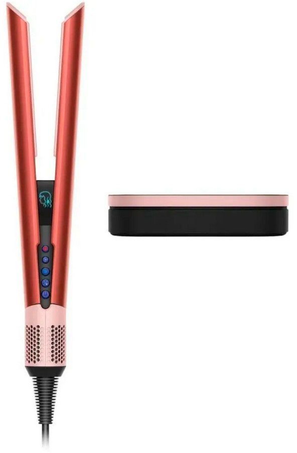 Выпрямитель Dyson Airstrait (евровилка, клубнично-бронзовый/розовый румянец) - фото