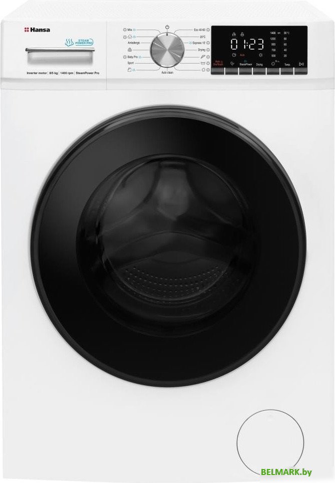 Стирально-сушильная машина Hansa WDHG814481W - фото2
