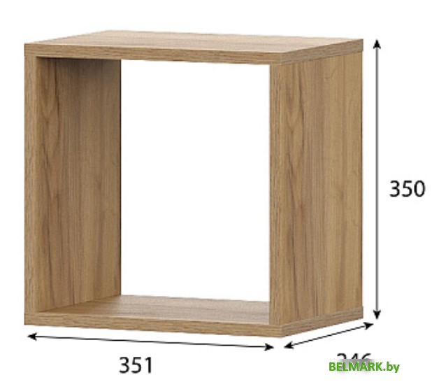 Полка NN мебель ПЛН 5 00-00108176 (дуб золотой) - фото2