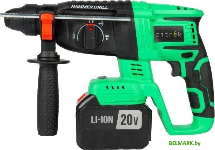 Перфоратор Zitrek ZKCH20 PRO 083-1060 (с 2-мя АКБ, кейс) - фото2