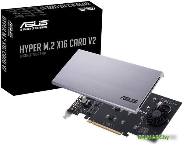 Планка ASUS Hyper M.2 X16 Card V2 - фото