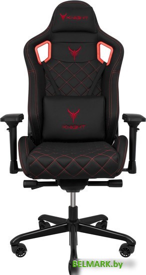 Кресло Бюрократ Titan (черный/красный) - фото2