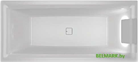 Ванна Riho Still Square Led 180x80 BR0100500K00130 (правая, без ножек) - фото