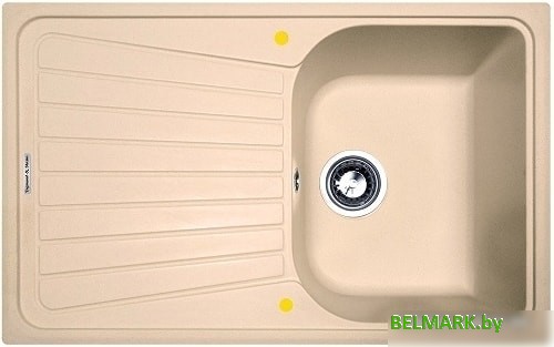 Кухонная мойка Zigmund & Shtain Klassisch 790 (топленое молоко) - фото