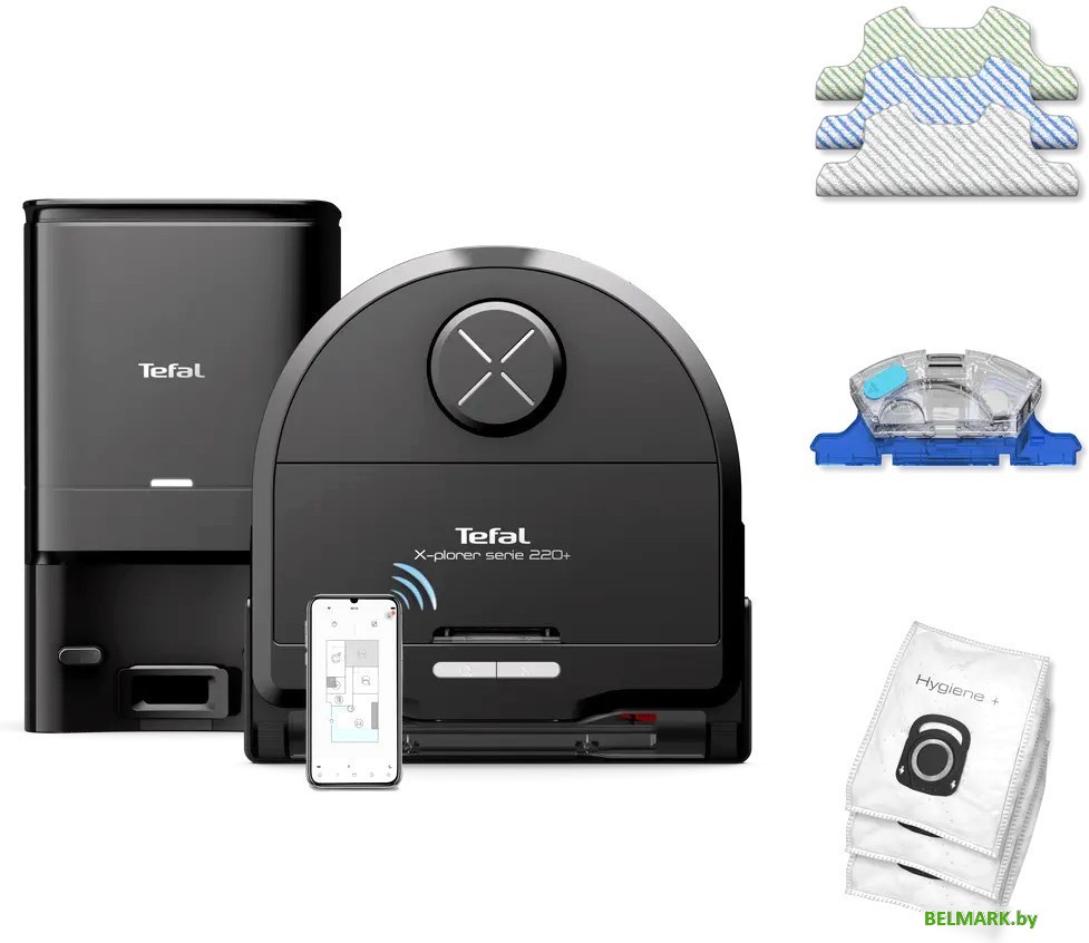 Робот-пылесос Tefal X-Plorer S220+ RG9495WH - фото