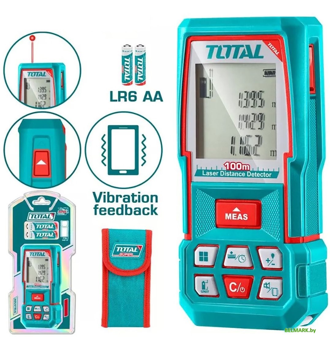Лазерный дальномер Total TMT51036 - фото