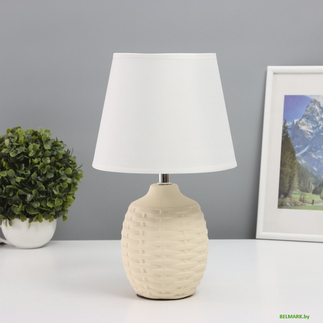 Настольная лампа Risalux Плетение 10603119 (бежевый) - фото2