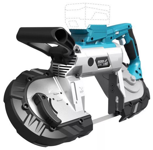 Ленточная пила Dedra DED6902 (без АКБ) - фото