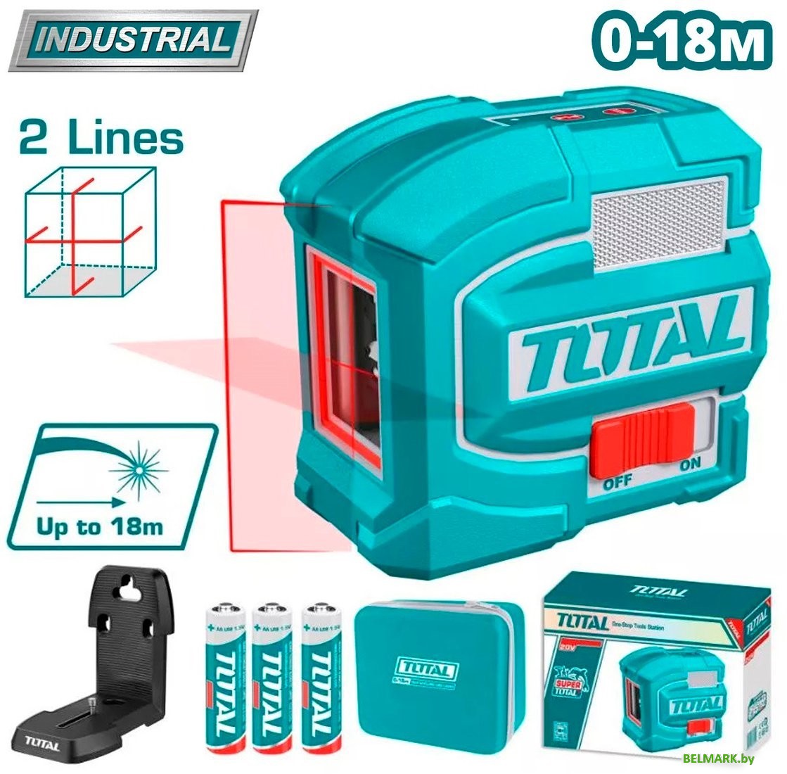 Лазерный нивелир Total TLL156503 - фото