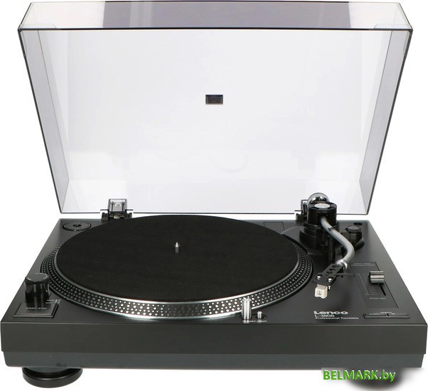 DJ виниловый проигрыватель Lenco L-3808 (черный) - фото