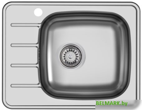 Кухонная мойка Ukinox Гранд GRM600.480 GT6K 1R - фото