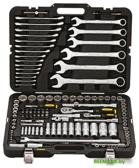 Универсальный набор инструментов Berger BG148-1214 (148 предметов) - фото