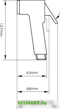 Душевая лейка Ledeme M32 - фото2