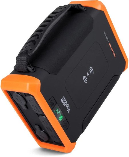Портативная зарядная станция TopON TOP-X100 PRO (черный/оранжевый) - фото2