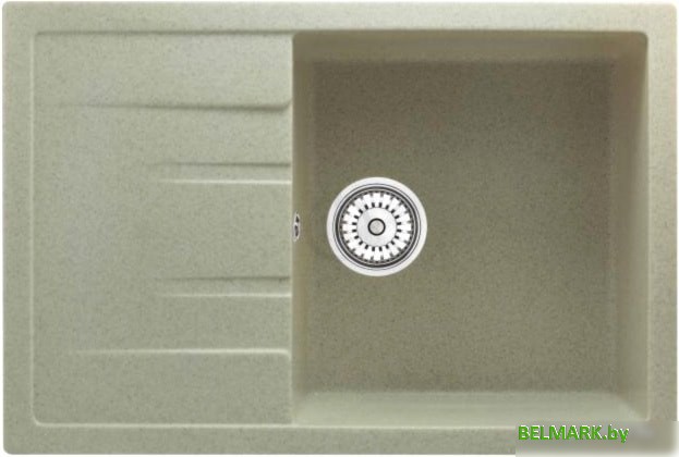 Кухонная мойка Berge BR-7603 (бежевый матовый) - фото