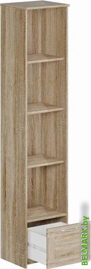 Стеллаж Mio Tesoro Сириус 1 ящик 39x190 2.02.07.130.3 (сонома) - фото2