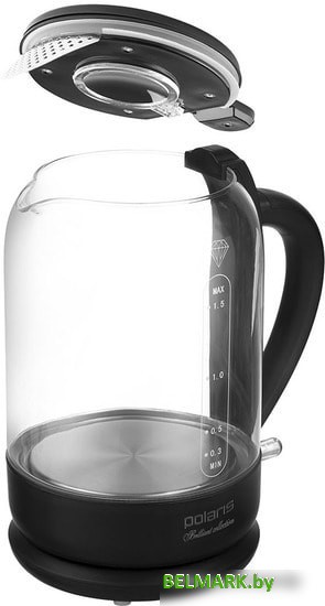 Электрочайник Polaris PWK 1753CGL (черный) - фото2