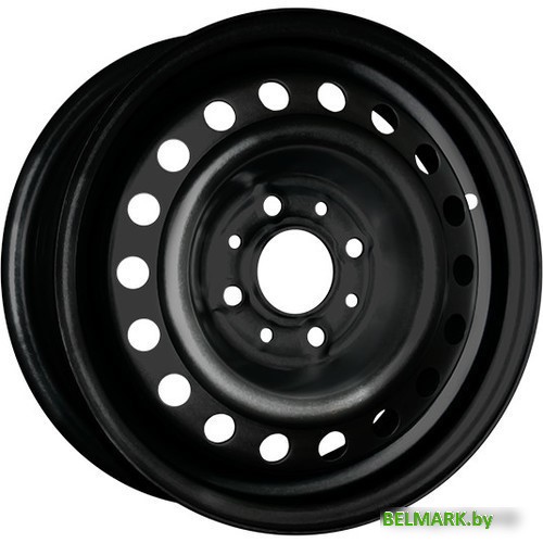 Штампованные диски TREBL 53B44K 14x5.5" 4x98мм DIA 58.1мм ET 44мм black - фото