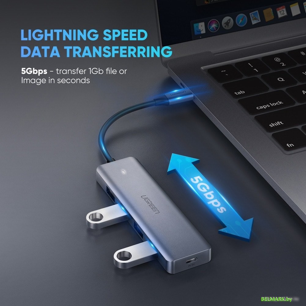 USB-хаб Ugreen CM219 70336 - фото2