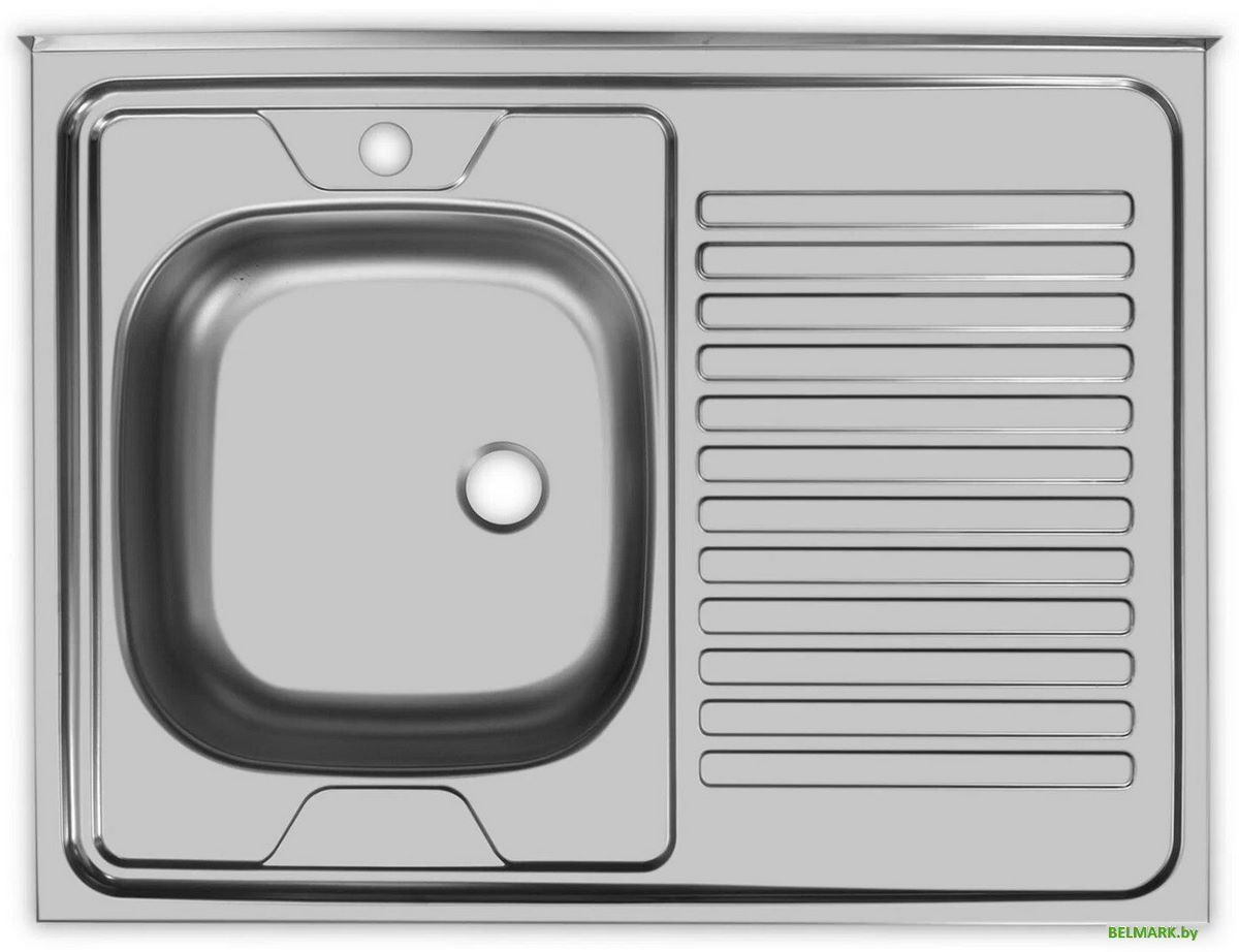 Кухонная мойка Ukinox ECO 800.600 L - фото