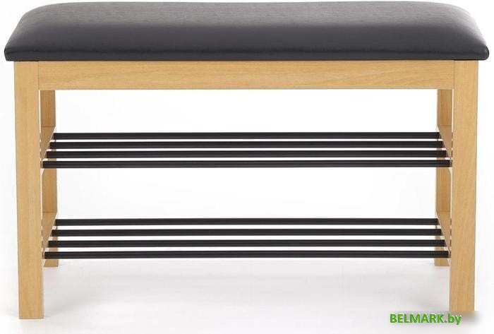 Банкетка Halmar ST-11 (черный/дуб натуральный) - фото2