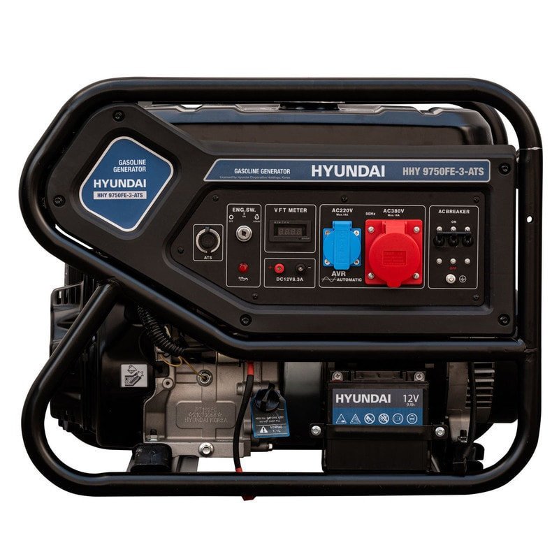 Бензиновый генератор Hyundai HHY9750FE-3-ATS - фото2