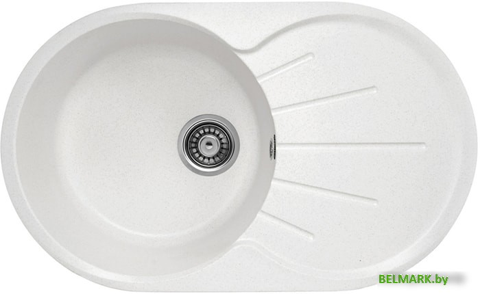 Кухонная мойка Gerhans A02 (белый) - фото