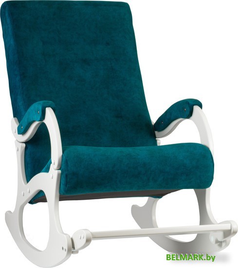 Кресло-качалка Бастион 4-2 (goya teal/white) - фото