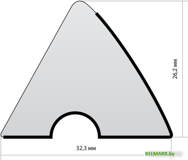 Профиль резиновый Weekend Speed Ball K-55 70.025.48.2 - фото2