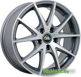 Литые диски Cross Street CR-17 15x6" 4x100мм DIA 54.1мм ET 46мм GMF - фото