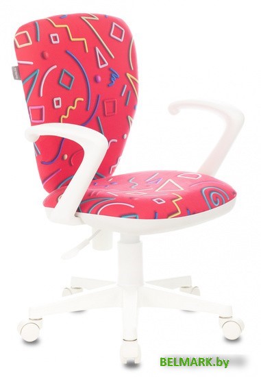 Компьютерное кресло Бюрократ KD-W10AXSN/STICK-PK (розовый) - фото