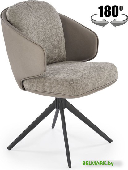 Стул Halmar K554 (серый/светло-серый/черный) - фото