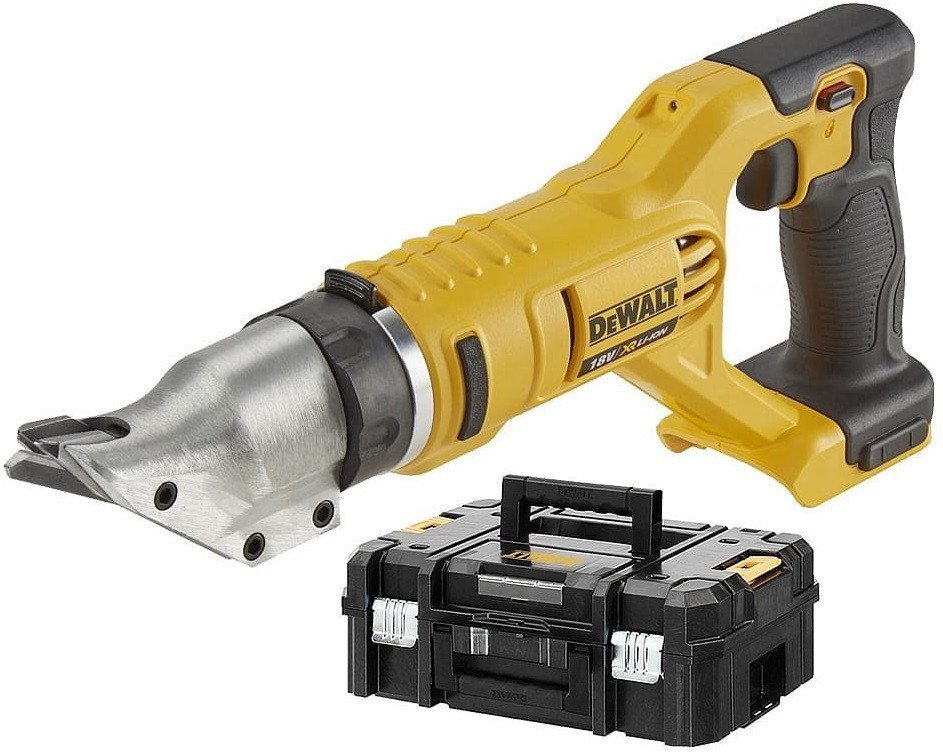 Листовые электрические ножницы DeWalt DCS491NT (без АКБ, кейс) - фото