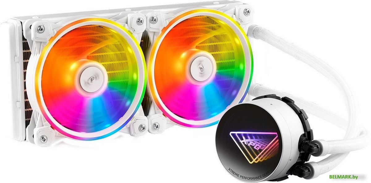Система жидкостного охлаждения для процессора ADATA XPG Levante X 240 (белый) - фото