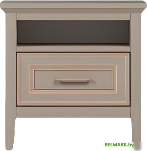 Тумба Black Red White Classic KOM1S (глиняный серый) - фото