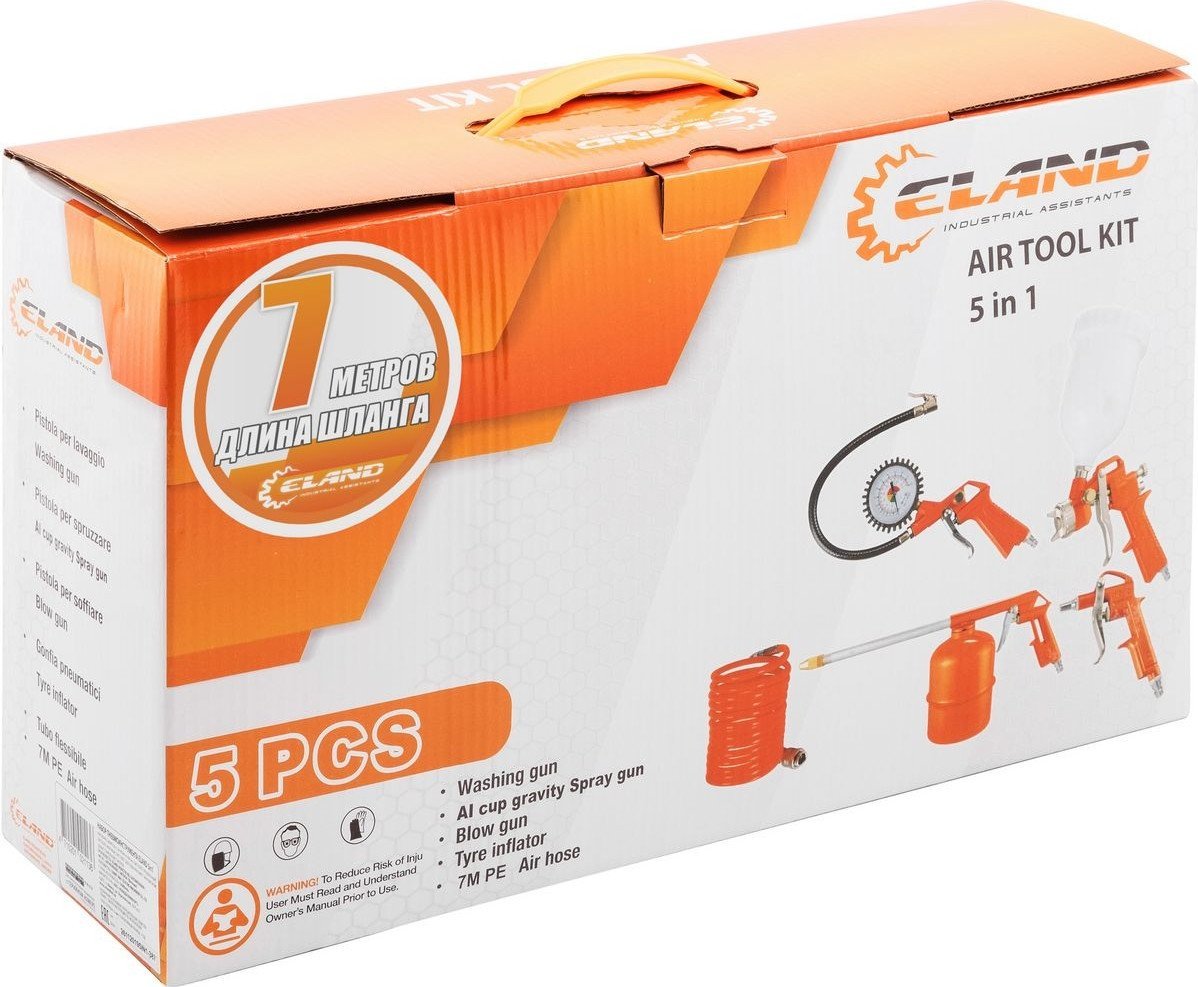 ELAND 5IN1EL (набор пневмоинструмента) - фото2