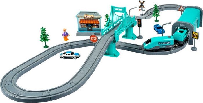 Набор железной дороги Bondibon Город ВВ6076 - фото2