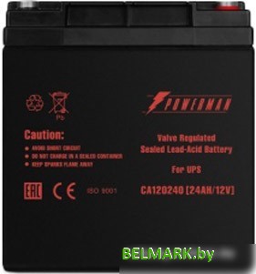 Аккумулятор для ИБП Powerman CA12240/UPS (12В/24 А·ч) - фото2