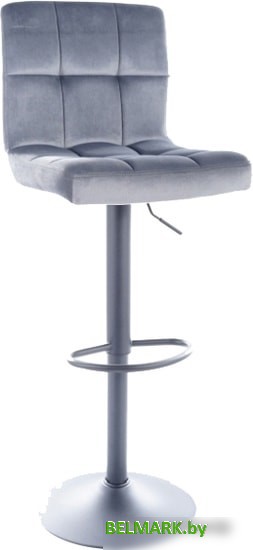 Стул Signal C105 Velvet (bluvel 14 серый/черный) - фото