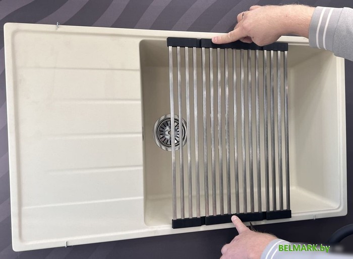 Решетка на кухонную мойку Ulgran Roll-01 4660105230465 - фото