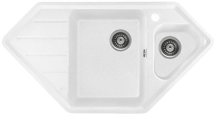 Кухонная мойка Gerhans E10 (белый) - фото