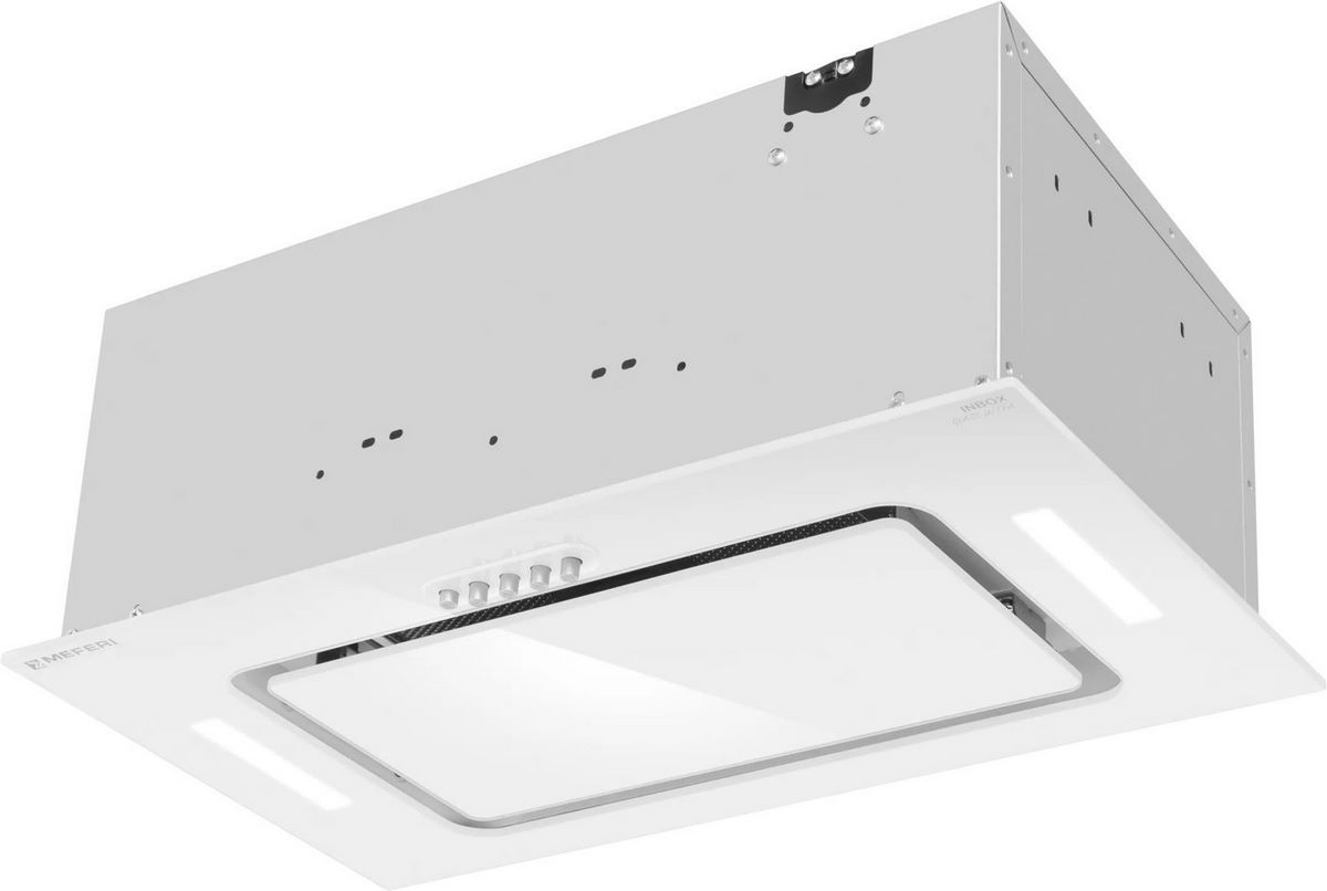 Кухонная вытяжка Meferi INBOX52WH Glass Ultra - фото