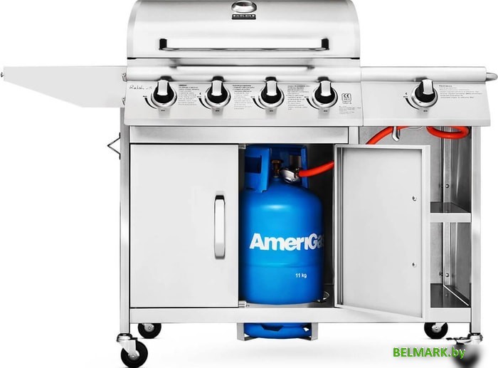 Газовый гриль для дачи Koler Relish v3 (серебристый) - фото2