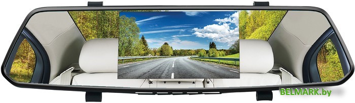 Видеорегистратор-зеркало Digma FreeDrive 214 Night FHD - фото