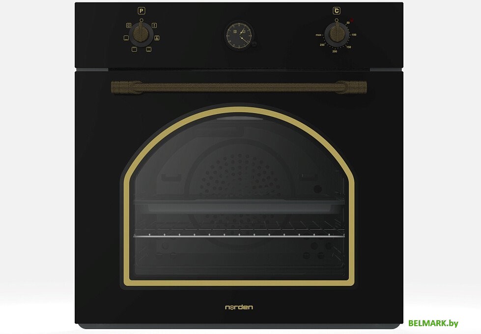 Электрический духовой шкаф Norden NRD 6000 BL Rustic - фото