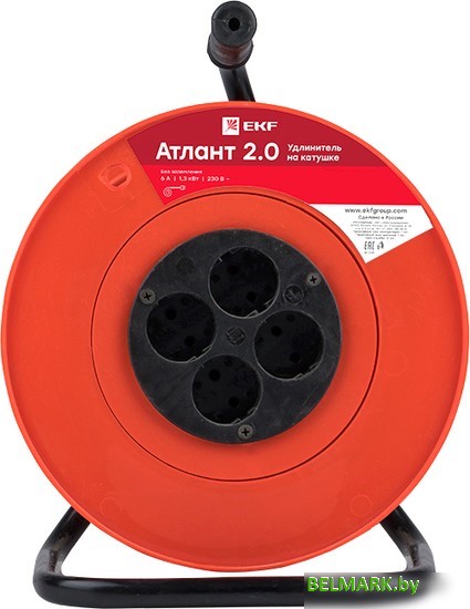 Удлинитель EKF PROxima Атлант 2.0 UKA02-10-310-4-50 (50 м) - фото