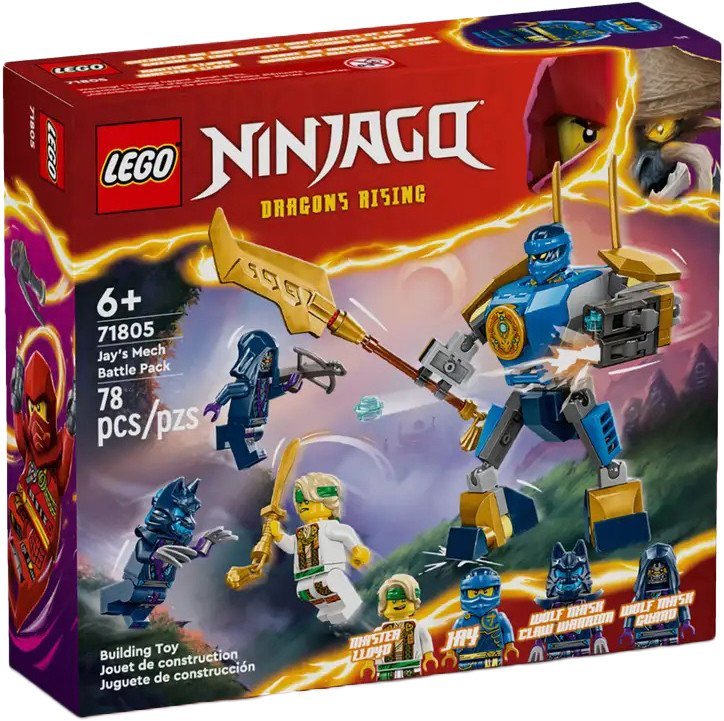 Конструктор LEGO Ninjago 71805 Боевой набор робота Джея - фото