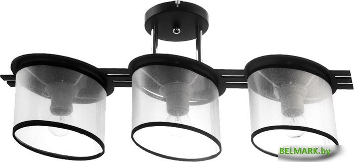 Припотолочная люстра Aitin Pro DA5049/3B черный/хром - фото