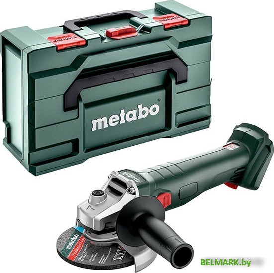 Угловая шлифмашина Metabo W 18 L 9-125 Quick 602249840 (без АКБ, кейс) - фото